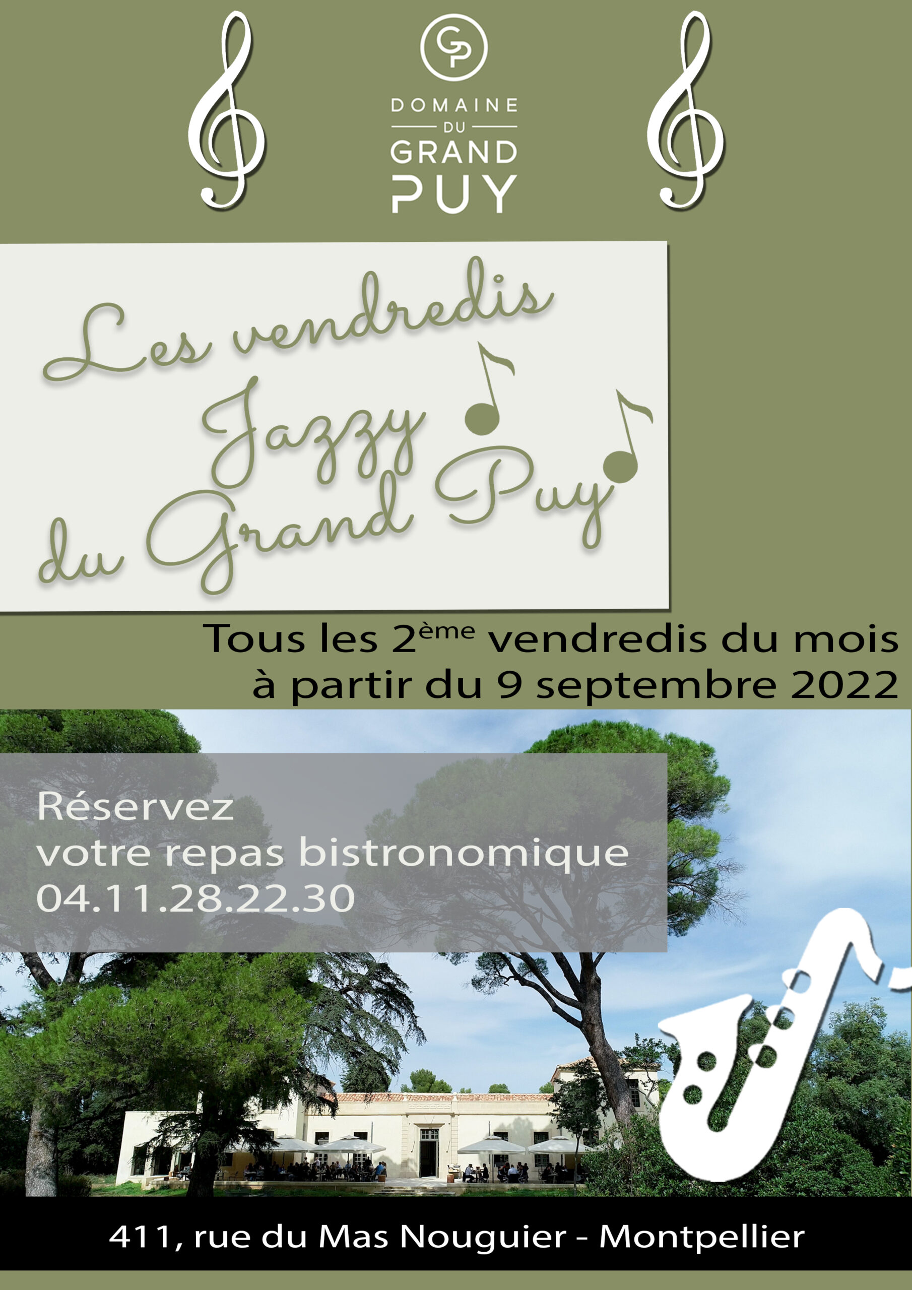 vendredi jazzy au Domaine du Grand Puy