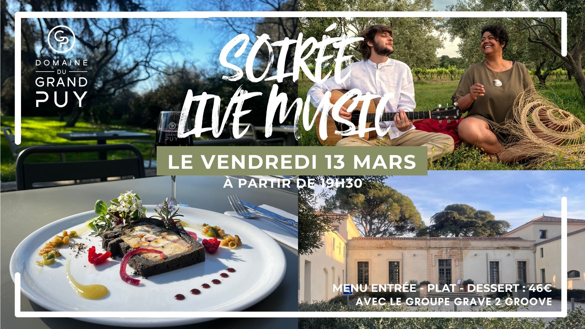 soirée domaine du Grand Puy